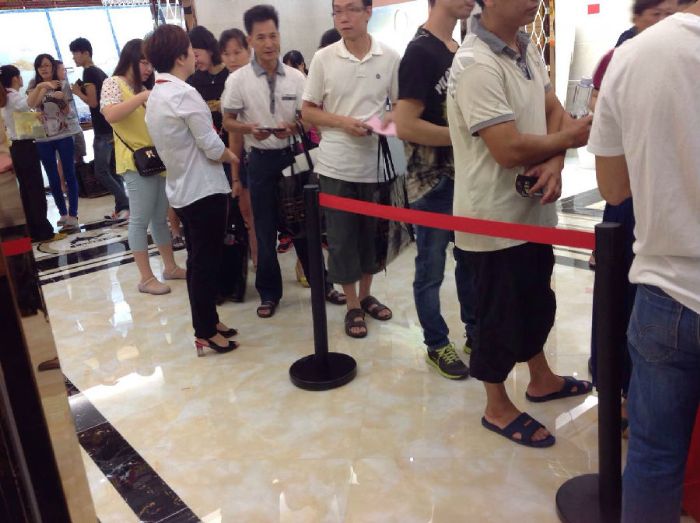 汕头PP视讯瓷砖品牌旗舰店开业现场