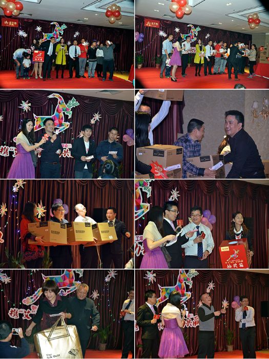 激昂人心的抽奖环节