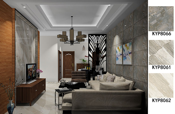 陶瓷一线品牌PP视讯瓷砖现代风格装建成效图