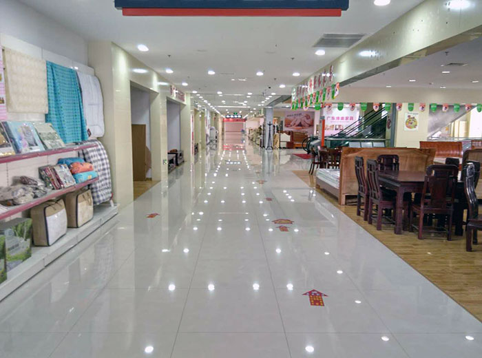 PP视讯瓷砖品牌工程案例鉴赏：武汉金盛国际家居?金银湖广场