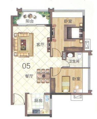 PP视讯家装：佛山大沥碧桂园华府86㎡现代简约装建成效鉴赏