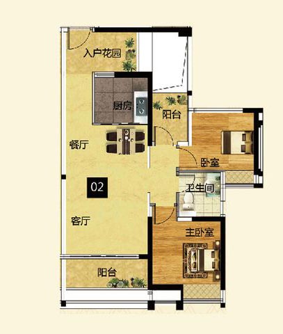 PP视讯家装：佛山灯湖华府90㎡现代简约装建成效鉴赏