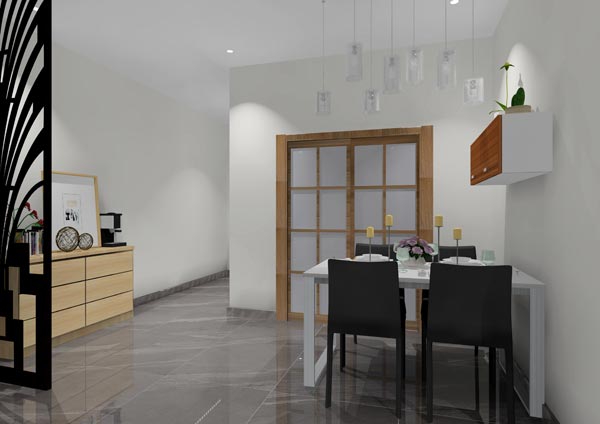 PP视讯家装：佛山灯湖华府90㎡现代简约装建成效鉴赏