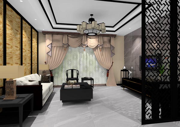 PP视讯家装：佛山灯湖华府173㎡新中式装建成效鉴赏