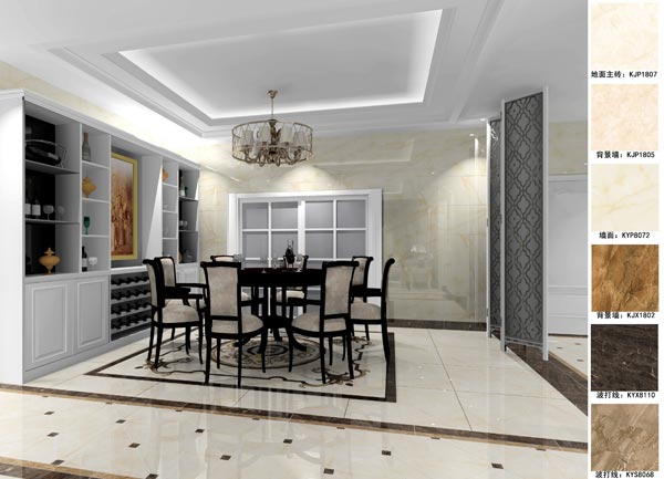 PP视讯家装：天津廊坊塞纳荣府148㎡简欧风格装建鉴赏