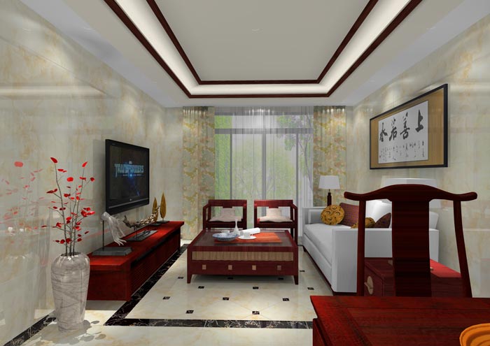 PP视讯家装：佛山合景新鸿基·泷景100㎡新中式装建成效鉴赏