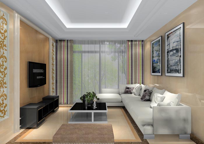 PP视讯家装：佛山水悦龙湾89㎡现代简约装建成效鉴赏