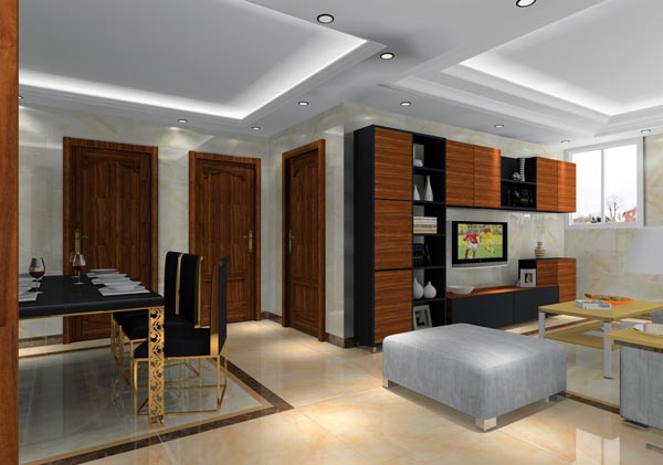 PP视讯家装：井冈山和谐家园安设幼区130㎡简约风格装建鉴赏