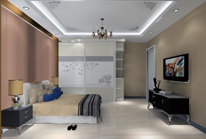 PP视讯家装：井冈山和谐家园安设幼区130㎡简欧风格装建鉴赏