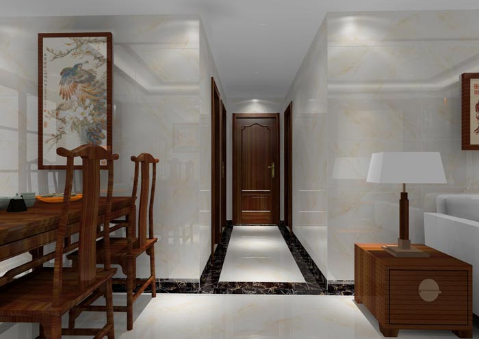 PP视讯家装：佛山龙湖春江名城98㎡的中式风格装建鉴赏