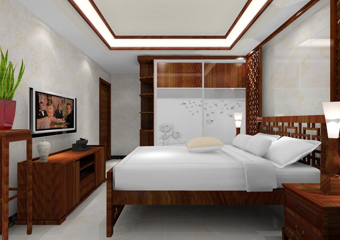 PP视讯家装：佛山龙湖春江名城98㎡的中式风格装建鉴赏