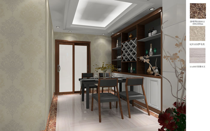 面对城市的喧哗，工作的压力，回到家，我们必要的是一个能够放松的处所，能够感触家的舒服与柔软。本单元的设计单一轻易，天然简约的居住空间，平庸生涯体现不一样的温馨与幸福。