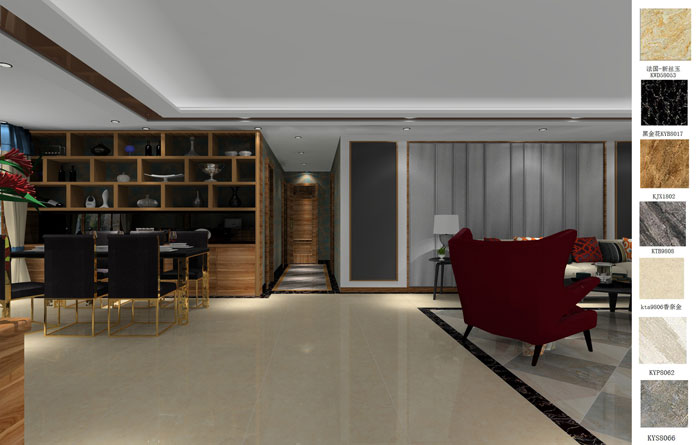 PP视讯家装：成都中环丰锦205㎡的现代风格装建鉴赏