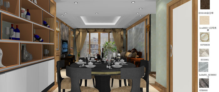 PP视讯家装：成都中环丰锦155㎡的欧式风格装建鉴赏