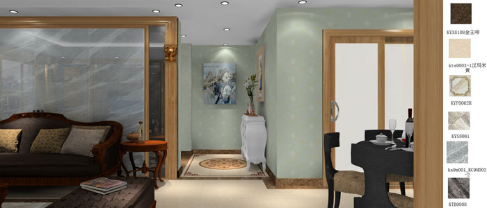 PP视讯家装：成都中环丰锦155㎡的欧式风格装建鉴赏