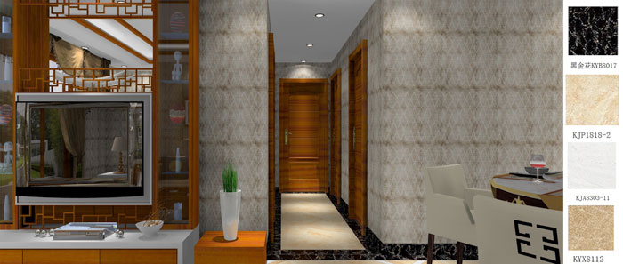 PP视讯家装：成都中环丰锦98㎡的中式风格装建鉴赏