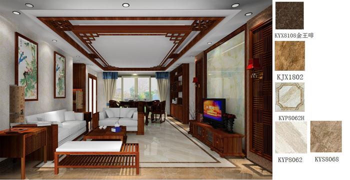 PP视讯家装：佛山禅城怡翠晋盛花圃133㎡的中式风格装建鉴赏