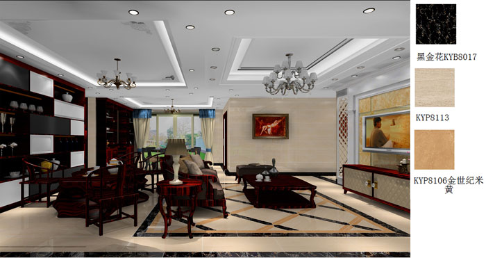 PP视讯家装：佛山禅城怡翠晋盛花圃196㎡的欧式风格装建鉴赏