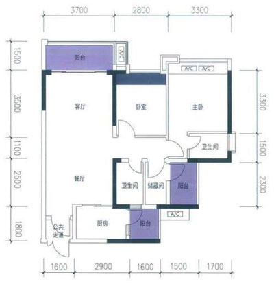 PP视讯家装：佛山禅城怡翠晋盛花圃91㎡的现代风格装建鉴赏