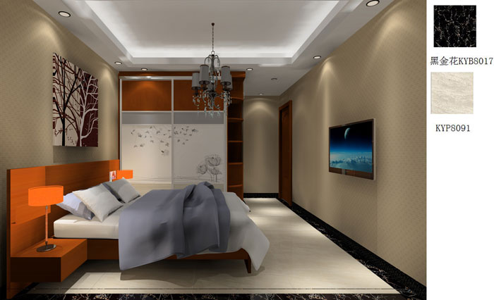 PP视讯家装：佛山禅城怡翠晋盛花圃91㎡的现代风格装建鉴赏