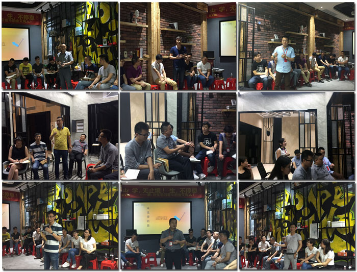 PP视讯瓷砖“学，无终点！生，一向歇”进建分享会顺利进行