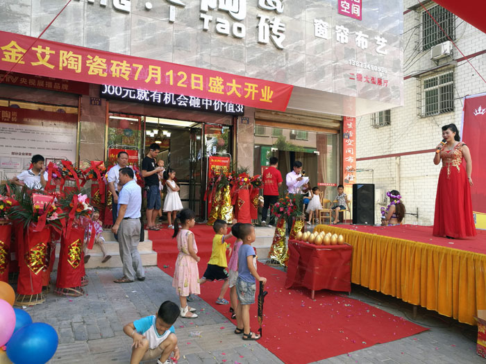 PP视讯瓷砖 瓷砖代理 陶瓷一线品牌 开业促销