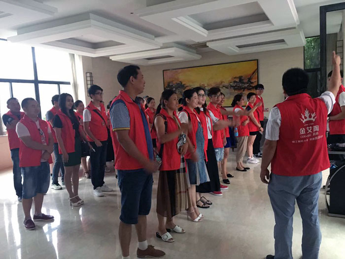 PP视讯瓷砖全国超等店长特训营再下一城，南京站顺利接棒