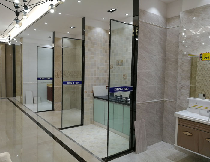 【实景案例】陶瓷一线品牌PP视讯瓷砖沉庆垫江200方专卖店鉴赏