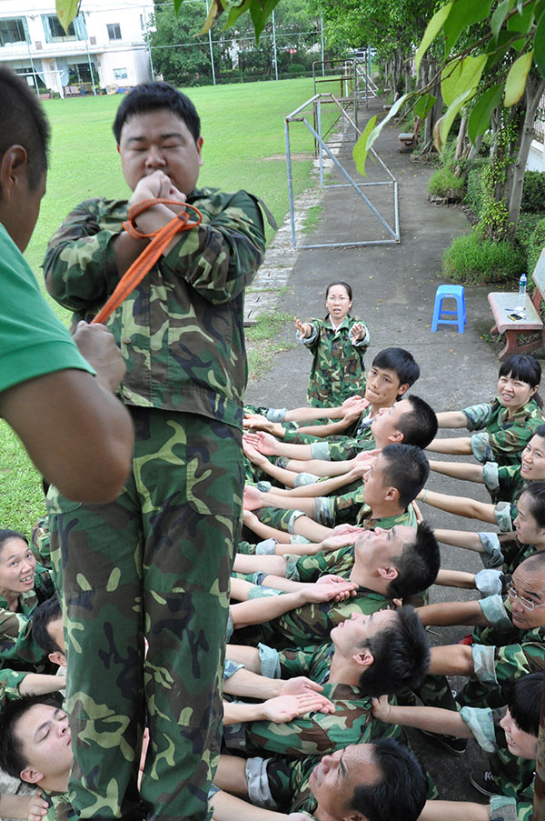 2013年8月PP视讯拓展训练