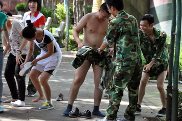 2013年8月PP视讯拓展训练