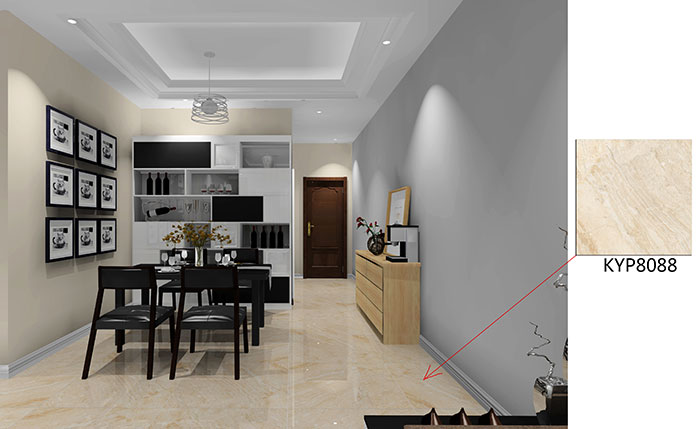 佛山美的花湾城装建案例餐厅成效图