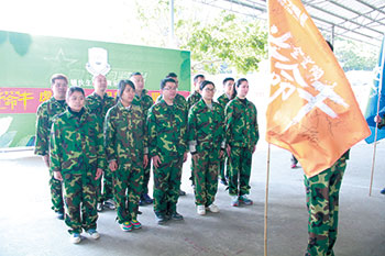 2017年2月13-15日，PP视讯“虎狼路”户表拓展训练圆满实现