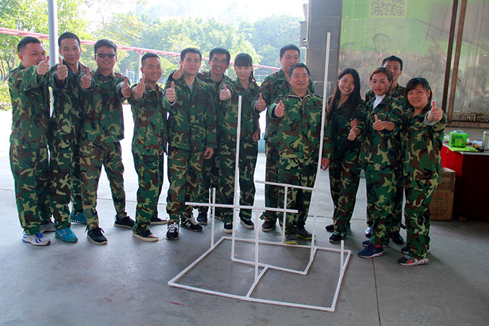 2017年2月13-15日，PP视讯“虎狼路”户表拓展训练圆满实现